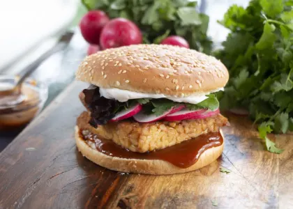 Hamburger de tempeh