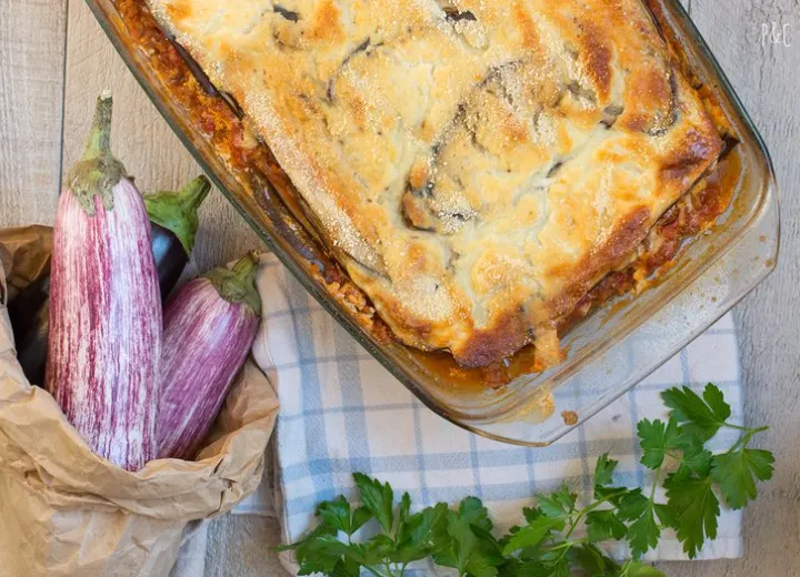 Moussaka au haché végétal