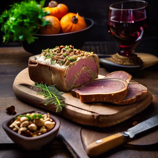 Terrine Automnale aux Champignons et Noisettes