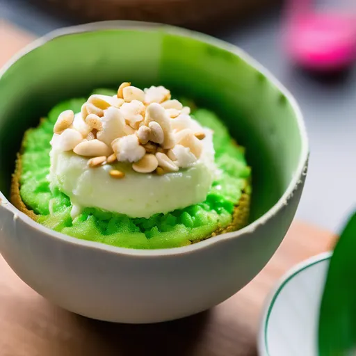 Mug Cake Vietnamien au Pandan et Lait de Coco