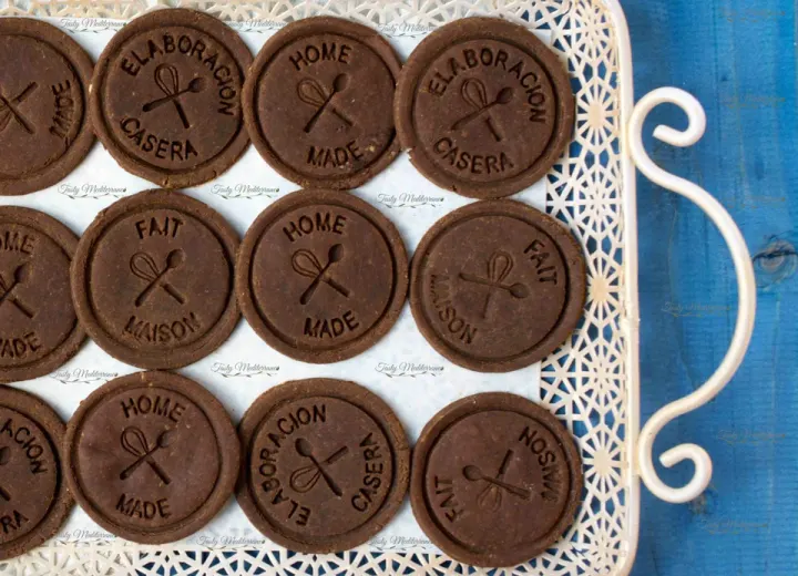 Biscuits de pois chiches au chocolat