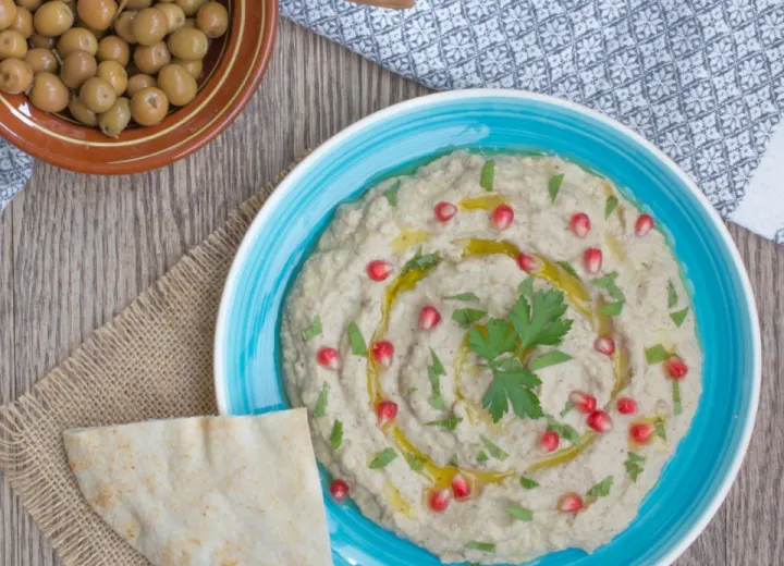 Baba ghanouj libanais